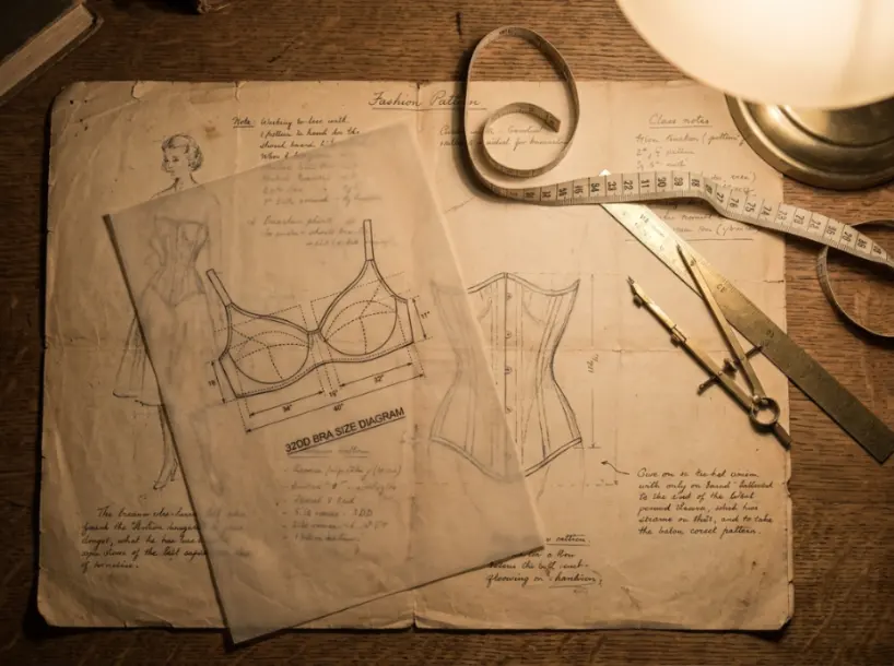 32DD international bra size conversion guide