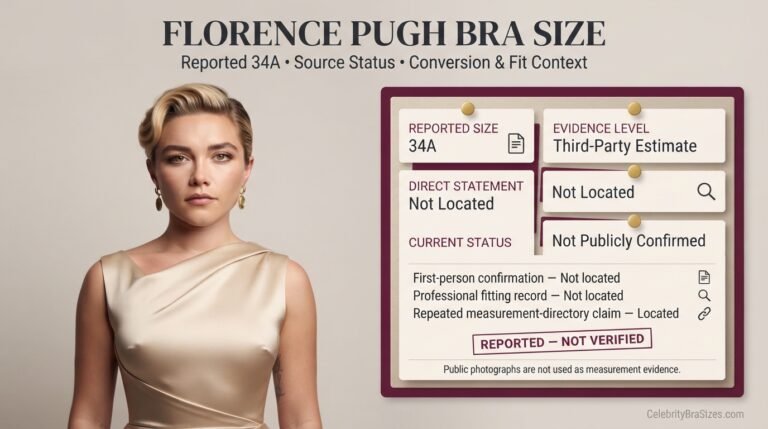 Florence Pugh Bra Size