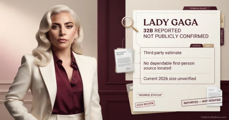 Lady Gaga Bra Size