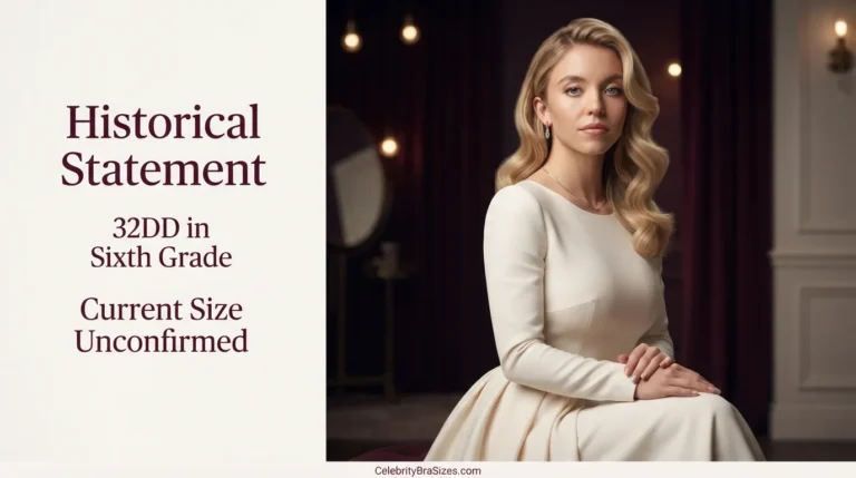 Sydney Sweeney Bra Size: 32DD Reported, Sources & Fit