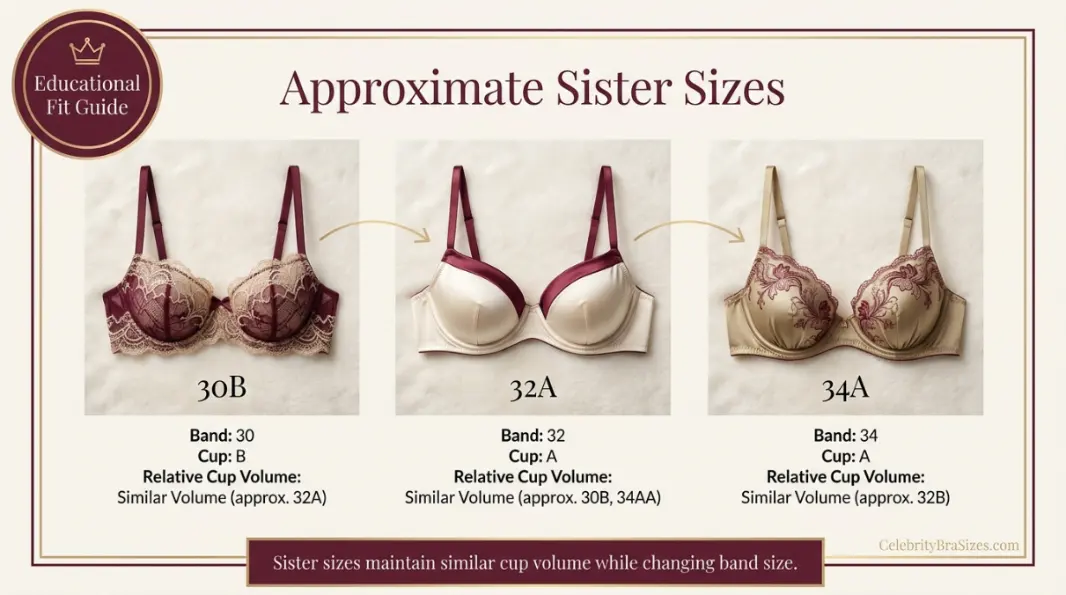 Taylor Swift style and garment support context explaining why photographs cannot confirm bra size