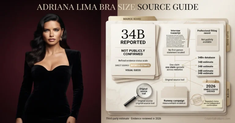 Adriana Lima Bra Size