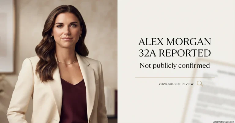 Alex Morgan Bra Size