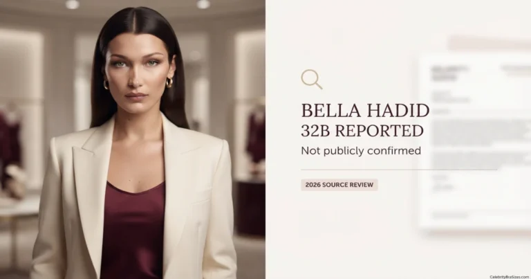 Bella Hadid Bra Size