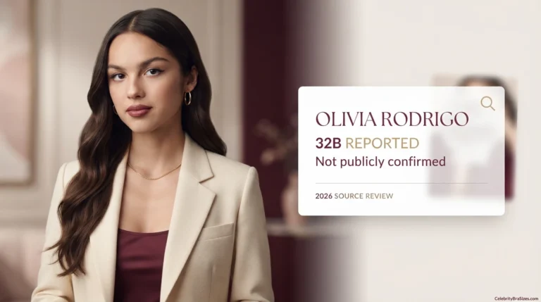 Olivia Rodrigo Bra Size